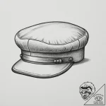 Tattoo sketch a generic military cap or beret… – tattoo sketch (№1755586218_0, 19.08.2025 06:50) — tattoovalue.net