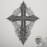 Tattoo design a single glowing pixel blackwor… – tattoo sketch (№1755590965_0, 19.08.2025 08:09) — tattoovalue.net