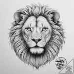 Tattoo sketch a leo lion’s eye subtly integra… – tattoo sketch (№1755614811_0, 19.08.2025 14:46) — tattoovalue.net