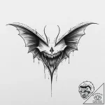 A vampire’s bite mark – tattoo sketch (№1755615021_0, 19.08.2025 14:50) — tattoovalue.net