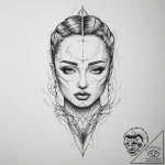 Tattoo design a quote about embracing flaws o… – tattoo sketch (№1755615233_0, 19.08.2025 14:53) — tattoovalue.net