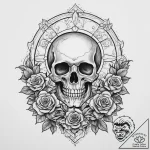 Tattoo sketch a small, stylized window lookin… – tattoo sketch (№1755615854_0, 19.08.2025 15:04) — tattoovalue.net