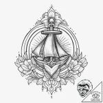 Tattoo design a shimmering effect resembling… – tattoo sketch (№1755623117_0, 19.08.2025 17:05) — tattoovalue.net