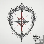 Tattoo sketch a sagittarius archer’s arrow tu… – tattoo sketch (№1755625188_0, 19.08.2025 17:39) — tattoovalue.net