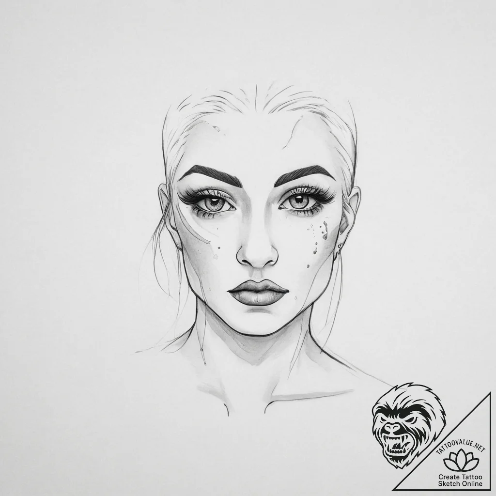 р“сђсѓрїрїр° 20: рўрёрјрірѕр»рёрєр° рљр°сђс‚... - tattoo sketch (№1755625585_0, 19.08.2025 17:46) — tattoovalue.net
