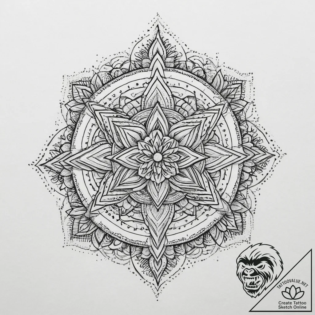 Tattoo design a philosophical quote about str... - tattoo sketch (№1755628716_0, 19.08.2025 18:38) — tattoovalue.net