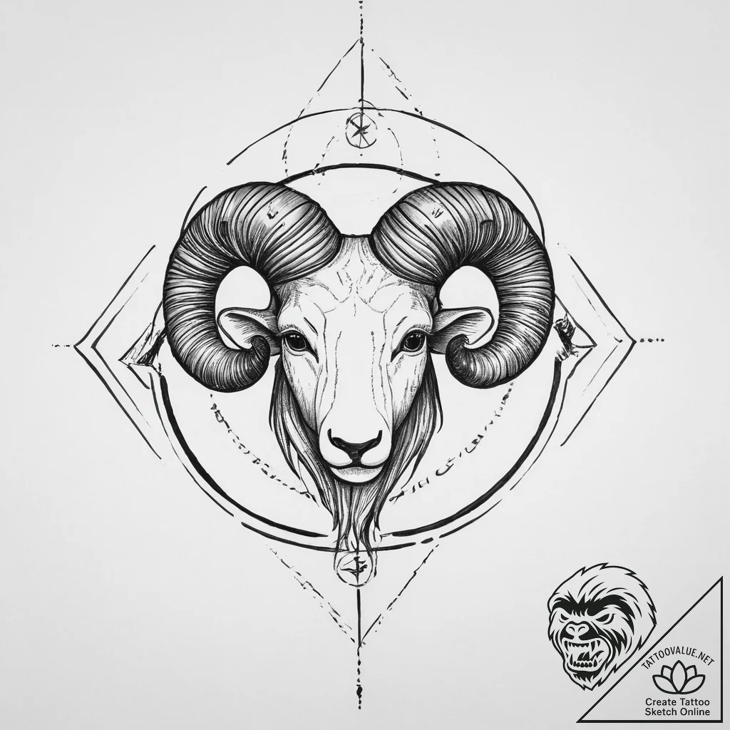 Tattoo design an abstract representation of t... - tattoo sketch (№1755629758_0, 19.08.2025 18:55) — tattoovalue.net
