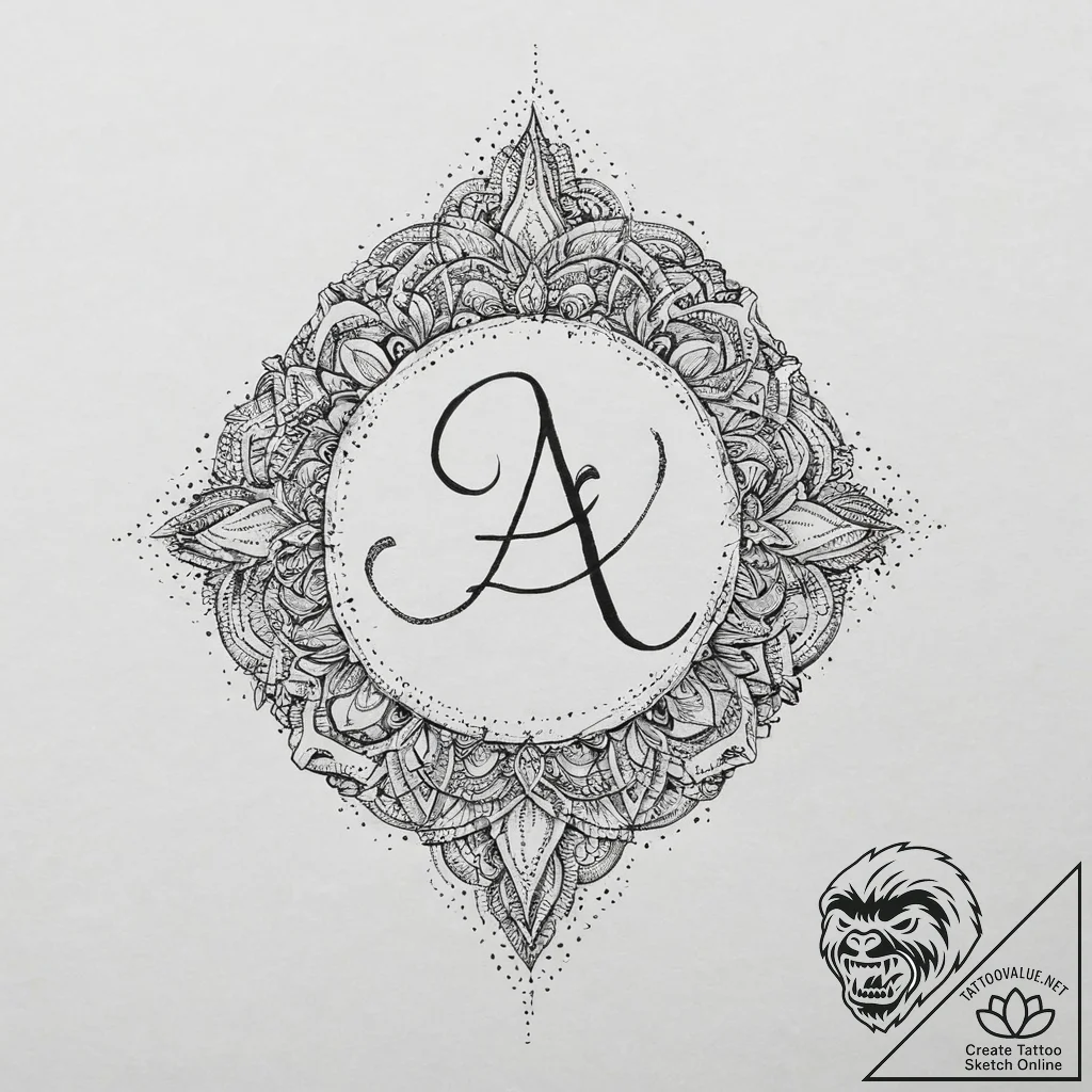 Tattoo design a meaningful word (e.g., "alway... - tattoo sketch (№1755633097_0, 19.08.2025 19:51) — tattoovalue.net