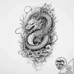 126. tattoo sketch: the rune “rod,” depicted… – tattoo sketch (№1755634341_0, 19.08.2025 20:12) — tattoovalue.net