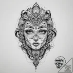 р“сђсѓрїрїр° 13: nostalgia & pop culture blen… – tattoo sketch (№1755634753_0, 19.08.2025 20:19) — tattoovalue.net
