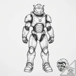 Tattoo design a silhouette of a character in… – tattoo sketch (№1755638508_0, 19.08.2025 21:21) — tattoovalue.net