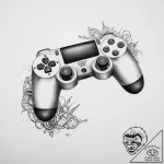 р“сђсѓрїрїр° 10: gamer equipment & setup (рр… – tattoo sketch (№1755640166_0, 19.08.2025 21:49) — tattoovalue.net