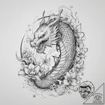 Sailboat, tattoo drawing outline, black and g… – tattoo sketch (№1755642265_0, 19.08.2025 22:24) — tattoovalue.net