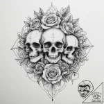 Tattoo sketch a floral design for each zodiac… – tattoo sketch (№1755644132_0, 19.08.2025 22:55) — tattoovalue.net