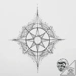 Tattoo design a small, simple star or moon.,… – tattoo sketch (№1755644551_0, 19.08.2025 23:02) — tattoovalue.net