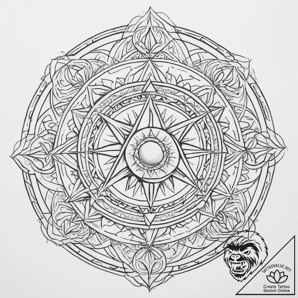151. tattoo sketch: the rune "gadat," depicte... - tattoo sketch (№1755662618_0, 20.08.2025 04:03) — tattoovalue.net