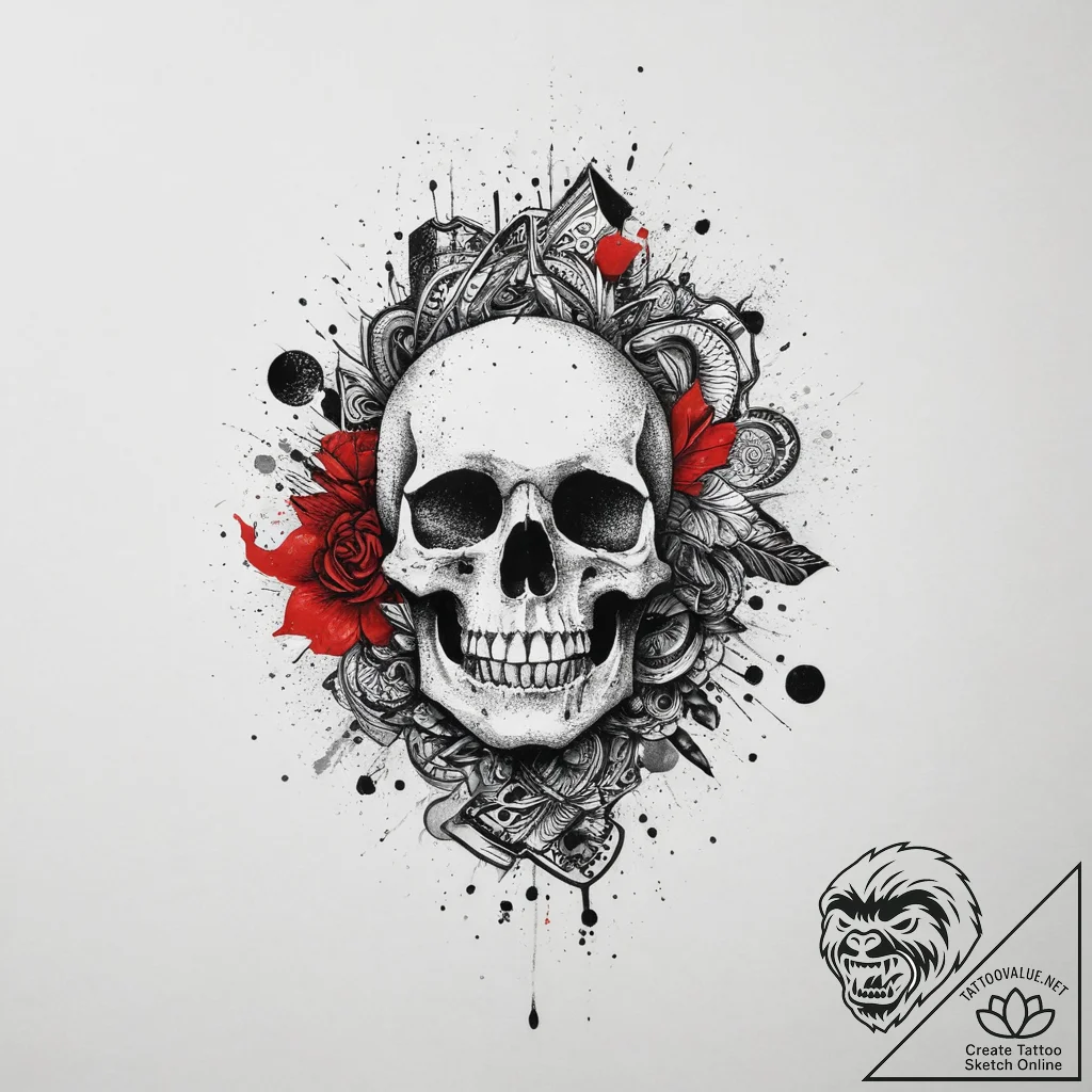 р“сђсѓрїрїр° 24: рўрёр»сѓсќс‚с‹ рё рќрµрір°с‚... - tattoo sketch (№1755664720_0, 20.08.2025 04:38) — tattoovalue.net