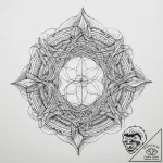 Tattoo design pisces fish dissolving into abs… – tattoo sketch (№1755666513_0, 20.08.2025 05:08) — tattoovalue.net