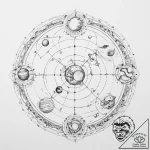Tattoo sketch a zodiac glyph with its corresp… – tattoo sketch (№1755669108_0, 20.08.2025 05:51) — tattoovalue.net