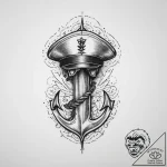 The peaky blinders’ razor blade cap, tattoo d… – tattoo sketch (№1755670503_0, 20.08.2025 06:15) — tattoovalue.net