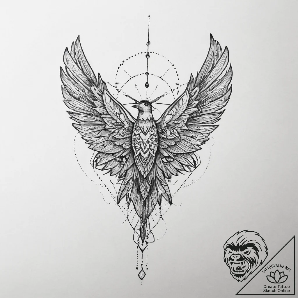 Tattoo design an old photograph fading into a... - tattoo sketch (№1755670902_0, 20.08.2025 06:21) — tattoovalue.net