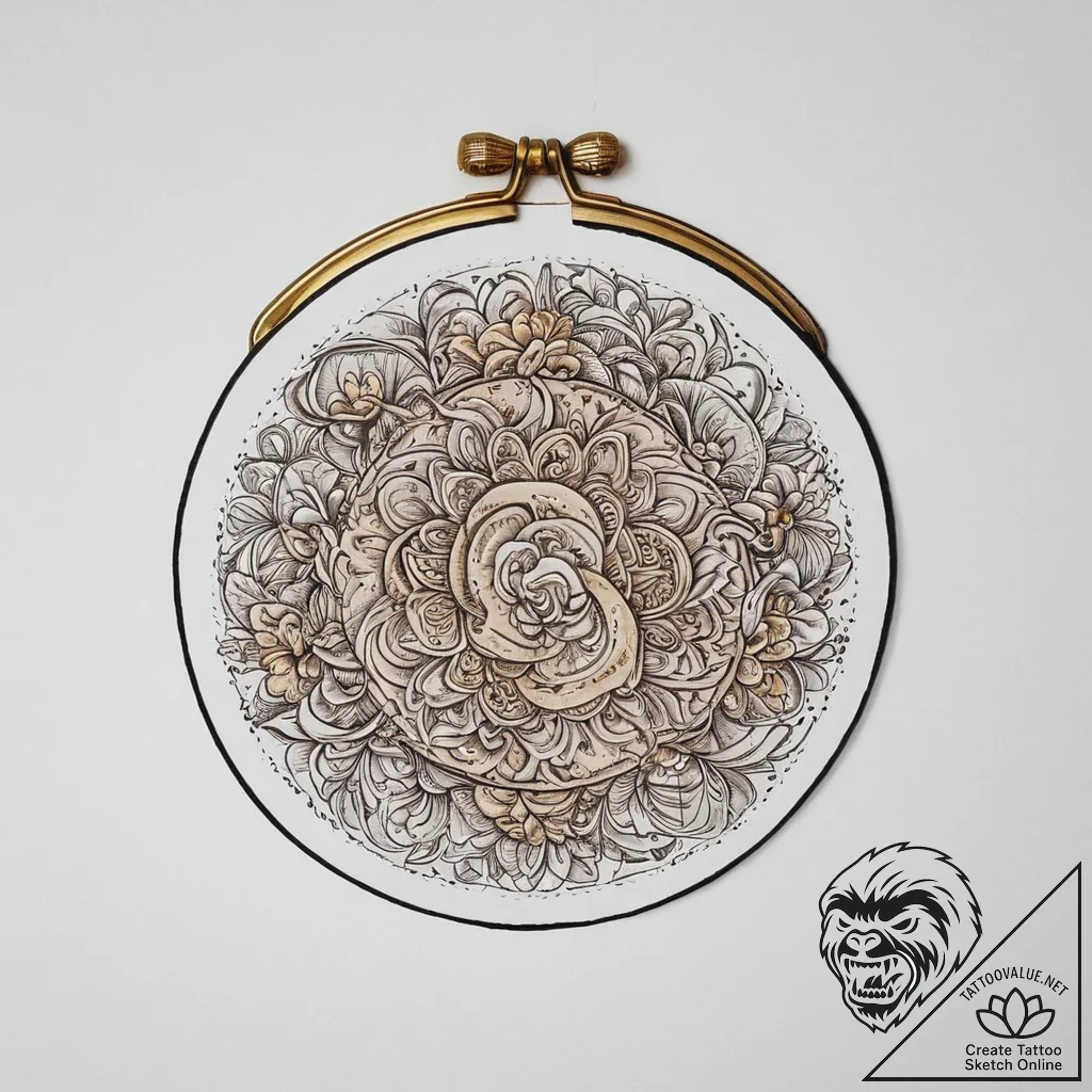 Tattoo design a fantasy coin purse overflowin... - tattoo sketch (№1755671301_0, 20.08.2025 06:28) — tattoovalue.net