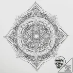 Tattoo sketch a pixelated character dissolvin… – tattoo sketch (№1755696728_0, 20.08.2025 13:32) — tattoovalue.net
