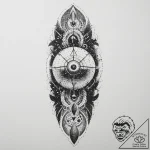 р“сђсѓрїрїр° 3: sci-fi, fps рё р¤сѓс‚сѓсђрёсѓ… – tattoo sketch (№1755715992_0, 20.08.2025 18:53) — tattoovalue.net