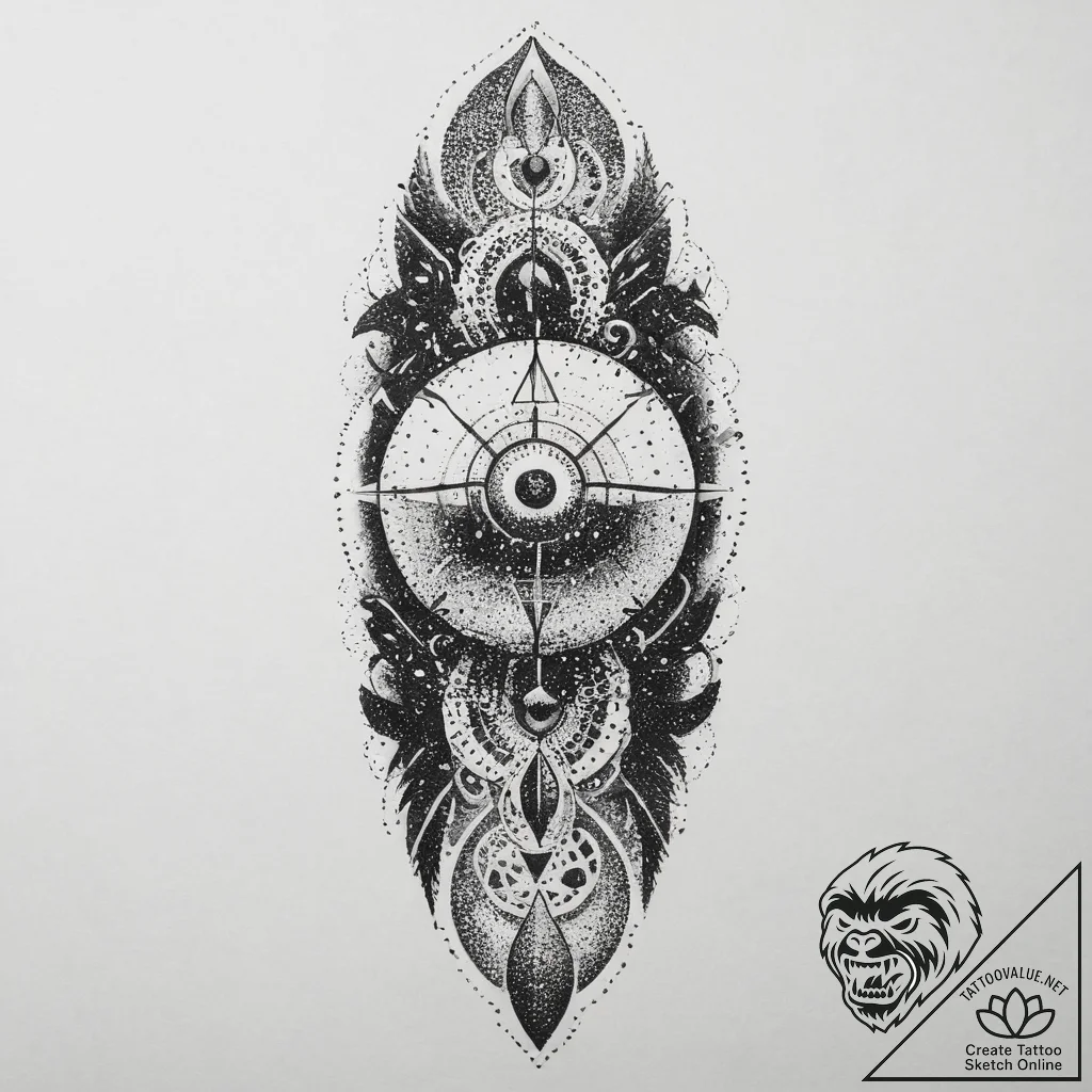 р“сђсѓрїрїр° 3: sci-fi, fps рё р¤сѓс‚сѓсђрёсѓ... - tattoo sketch (№1755715992_0, 20.08.2025 18:53) — tattoovalue.net