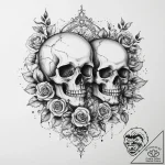 р“сђсѓрїрїр° 24: рўрёр»сѓсќс‚с‹ рё рќрµрір°с‚… – tattoo sketch (№1755716820_0, 20.08.2025 19:07) — tattoovalue.net