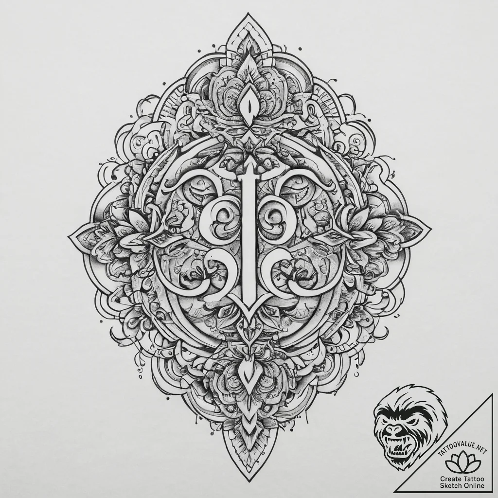Tattoo design a small, meaningful word in a u... - tattoo sketch (№1755720749_0, 20.08.2025 20:12) — tattoovalue.net