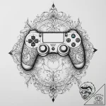 р“сђсѓрїрїр° 10: gamer equipment & setup (рр… – tattoo sketch (№1755725901_0, 20.08.2025 21:38) — tattoovalue.net