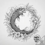 The interior of a greenhouse, humid and fille… – tattoo sketch (№1755729216_0, 20.08.2025 22:33) — tattoovalue.net