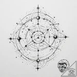 Tattoo sketch a constellation formed by the b… – tattoo sketch (№1755730048_0, 20.08.2025 22:47) — tattoovalue.net