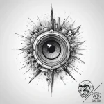 Tattoo sketch a futuristic weapon sight with… – tattoo sketch (№1755731091_0, 20.08.2025 23:04) — tattoovalue.net