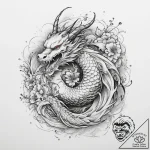 Tattoo sketch a character sheet with a single… – tattoo sketch (№1755733794_0, 20.08.2025 23:49) — tattoovalue.net