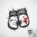 Tattoo design a pair of boxing gloves, well-w… – tattoo sketch (№1755734201_0, 20.08.2025 23:56) — tattoovalue.net