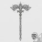 Tattoo sketch a single, powerful oar, for ind… – tattoo sketch (№1755739807_0, 21.08.2025 01:30) — tattoovalue.net
