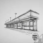 The eerie, quiet atmosphere of a deserted sub… – tattoo sketch (№1755741003_0, 21.08.2025 01:50) — tattoovalue.net