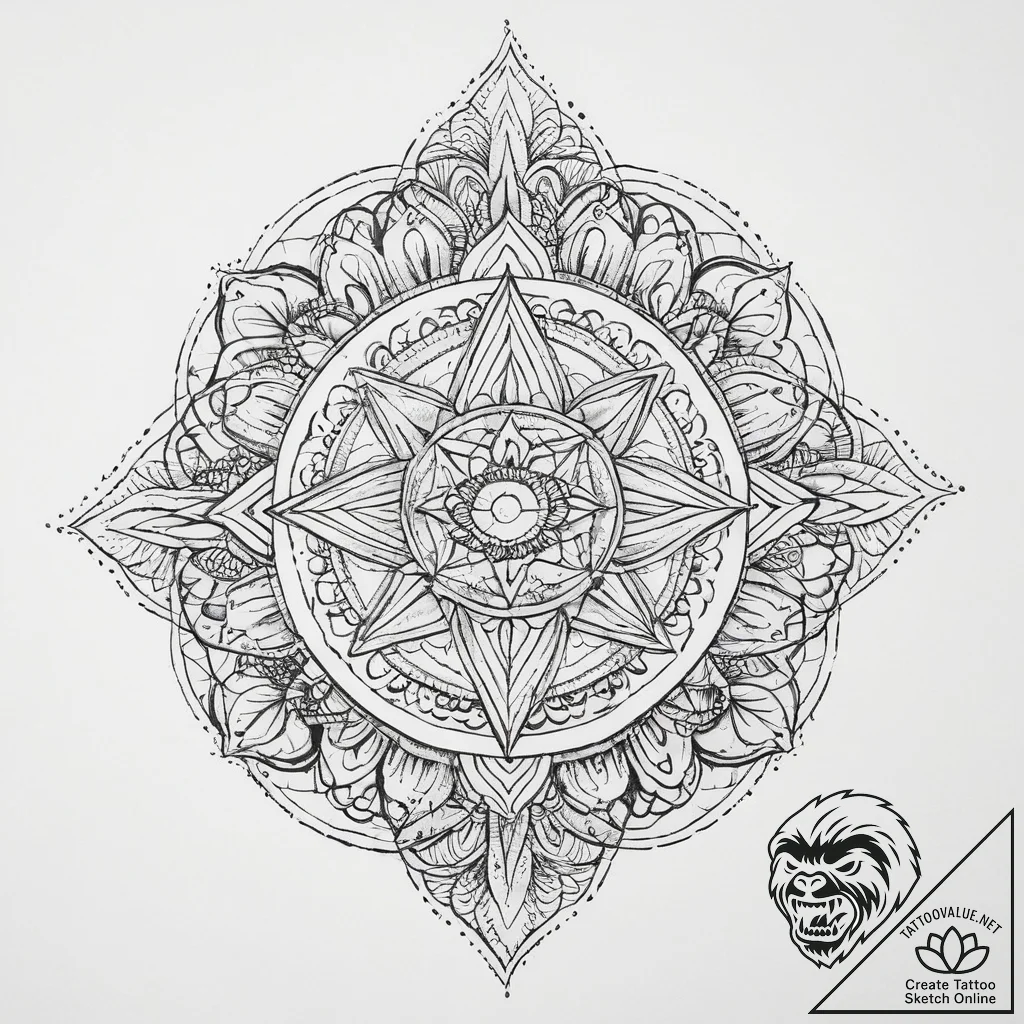 Tattoo sketch a subtle cloud texture on a cel... - tattoo sketch (№1755743001_0, 21.08.2025 02:23) — tattoovalue.net