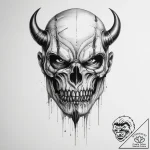 The bane – tattoo sketch (№1755743512_0, 21.08.2025 02:31) — tattoovalue.net
