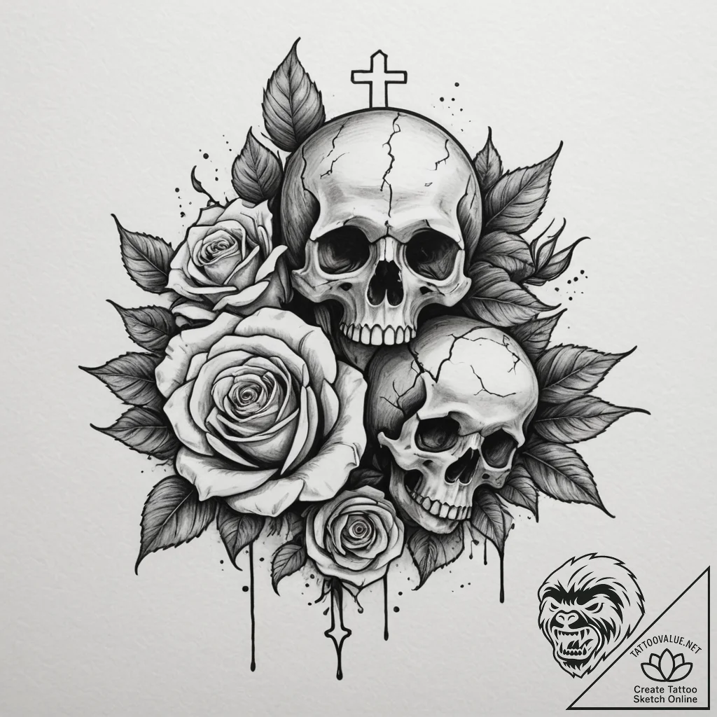 A close-up of a stack of freshly laundered, f... - tattoo sketch (№1755785079_0, 21.08.2025 14:04) — tattoovalue.net