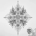 Tattoo design: a stylized representation of w… – tattoo sketch (№1755788073_0, 21.08.2025 14:54) — tattoovalue.net