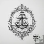 Tattoo sketch water, tattoo sketch design, ol… – tattoo sketch (№1755797293_0, 21.08.2025 17:28) — tattoovalue.net