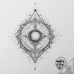 Tattoo sketch cosmic being, artistic tattoo s… – tattoo sketch (№1755797688_0, 21.08.2025 17:34) — tattoovalue.net