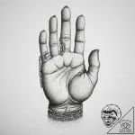 Tattoo sketch buddha’s hand mudra, concept ar… – tattoo sketch (№1755798668_0, 21.08.2025 17:51) — tattoovalue.net