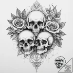 Tattoo sketch sacred scene, tattoo drawing ou… – tattoo sketch (№1755804433_0, 21.08.2025 19:27) — tattoovalue.net