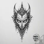 Tattoo sketch changeling, ink illustration fo… – tattoo sketch (№1755804829_0, 21.08.2025 19:33) — tattoovalue.net