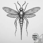 Tattoo sketch mosquito, tattoo drawing outlin… – tattoo sketch (№1755807044_0, 21.08.2025 20:10) — tattoovalue.net