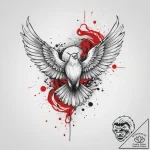 Tattoo sketch holy spirit descending, tattoo… – tattoo sketch (№1755807445_0, 21.08.2025 20:17) — tattoovalue.net